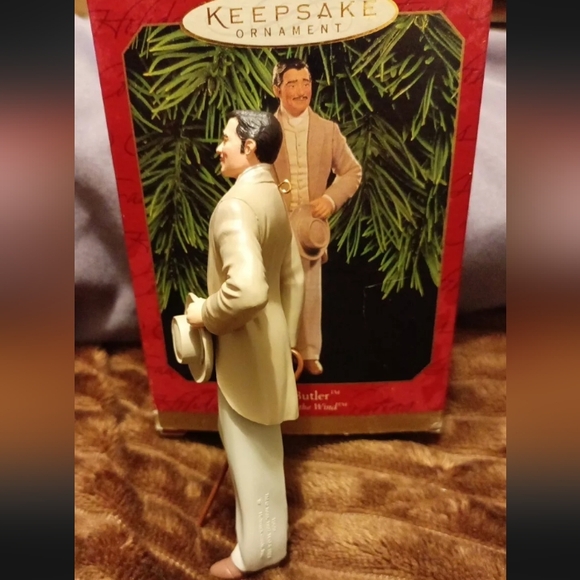 Hallmark Keepsake 1999 Gone with the Wind Rhett Butler and Scarlett O Hara - Picture 5 of 11